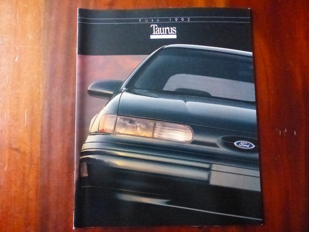 Ford Taurus 1992 brochure USA, Verzenden, Zo goed als nieuw, Ford