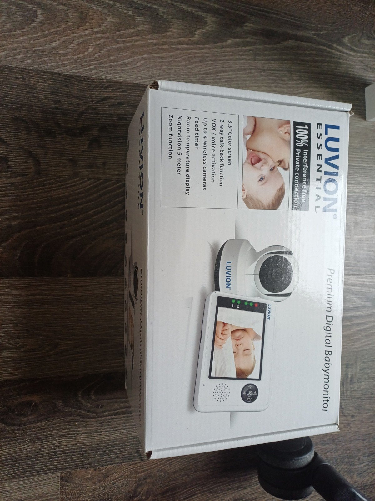 Luvion Essential babyfoon met camera - compleet, Ophalen of Verzenden, Gebruikt, 100 tot 250 meter, Camera