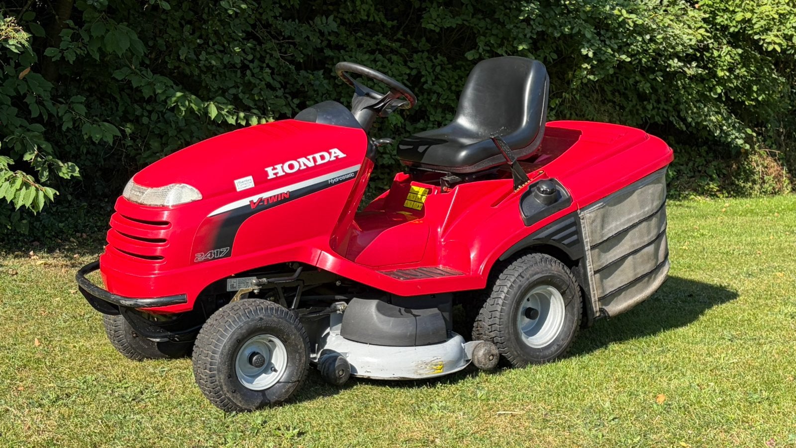 Honda 2417 K2 HME, Tuin en Terras, Zitmaaiers, Ophalen, Honda, Gebruikt, Opvangbak