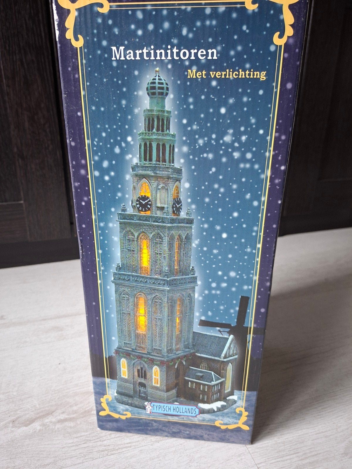 Typisch Hollands Martinitoren met verlichting, Ophalen of Verzenden, Zo goed als nieuw