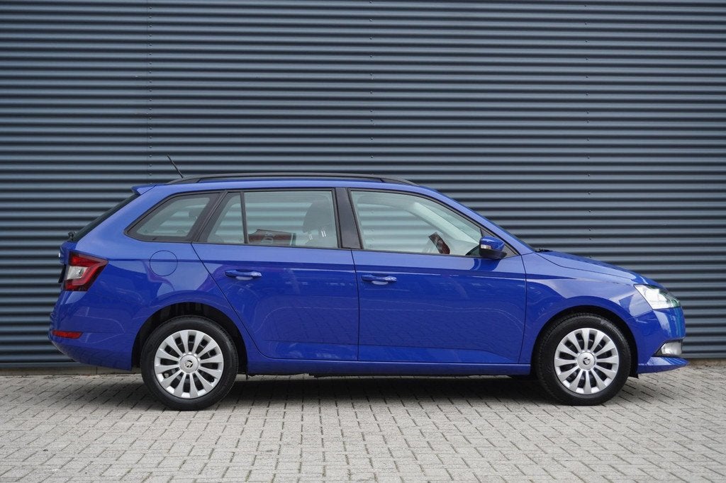 Skoda Fabia Combi 1.0 TSI 95pk Ambition | SmartLink | Cruise, Voorwielaandrijving, 12 maanden, Stof, Gebruikt
