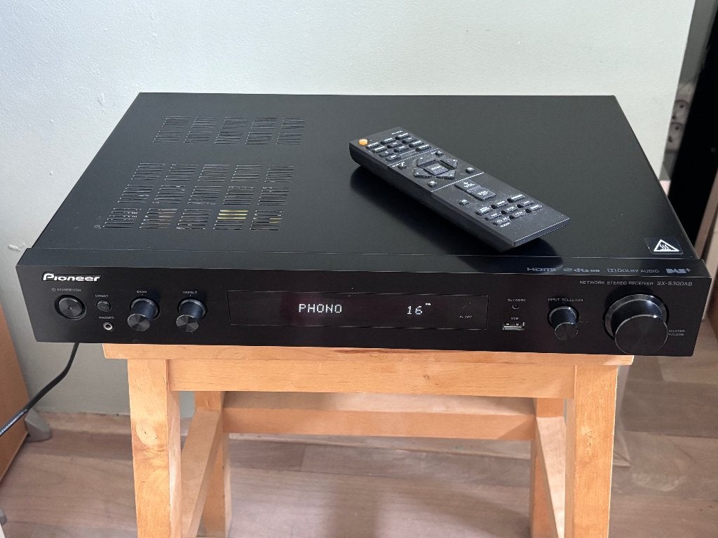 Pioneer SX-S30dab Netwerk Receiver Airplay Chromecast HDMI, Gebruikt, Ophalen of Verzenden, 60 tot 120 watt, Pioneer