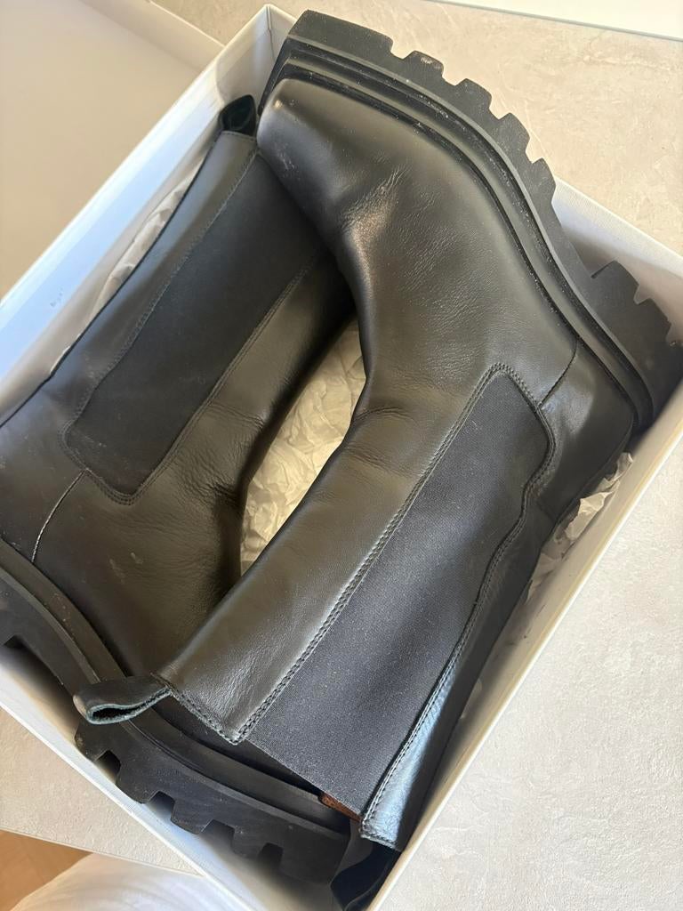 Leren laarzen chelsea boots Toral, Ophalen of Verzenden, Zo goed als nieuw, Zwart