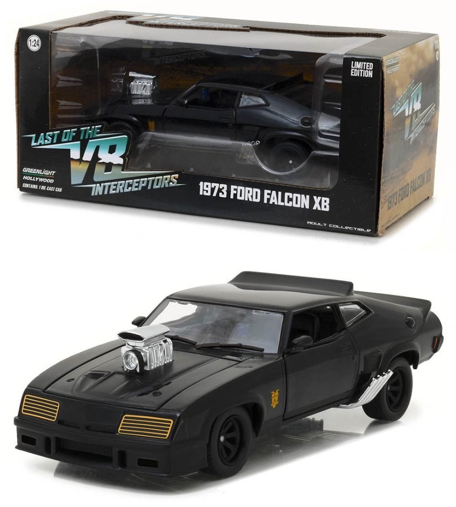 Ford Falcon XB 1973 ‘Mad Max” Zwart 1-43 Greenlight Collecti, Overige merken, Tschuiten@hotmail.com, Duitsland, Auto
