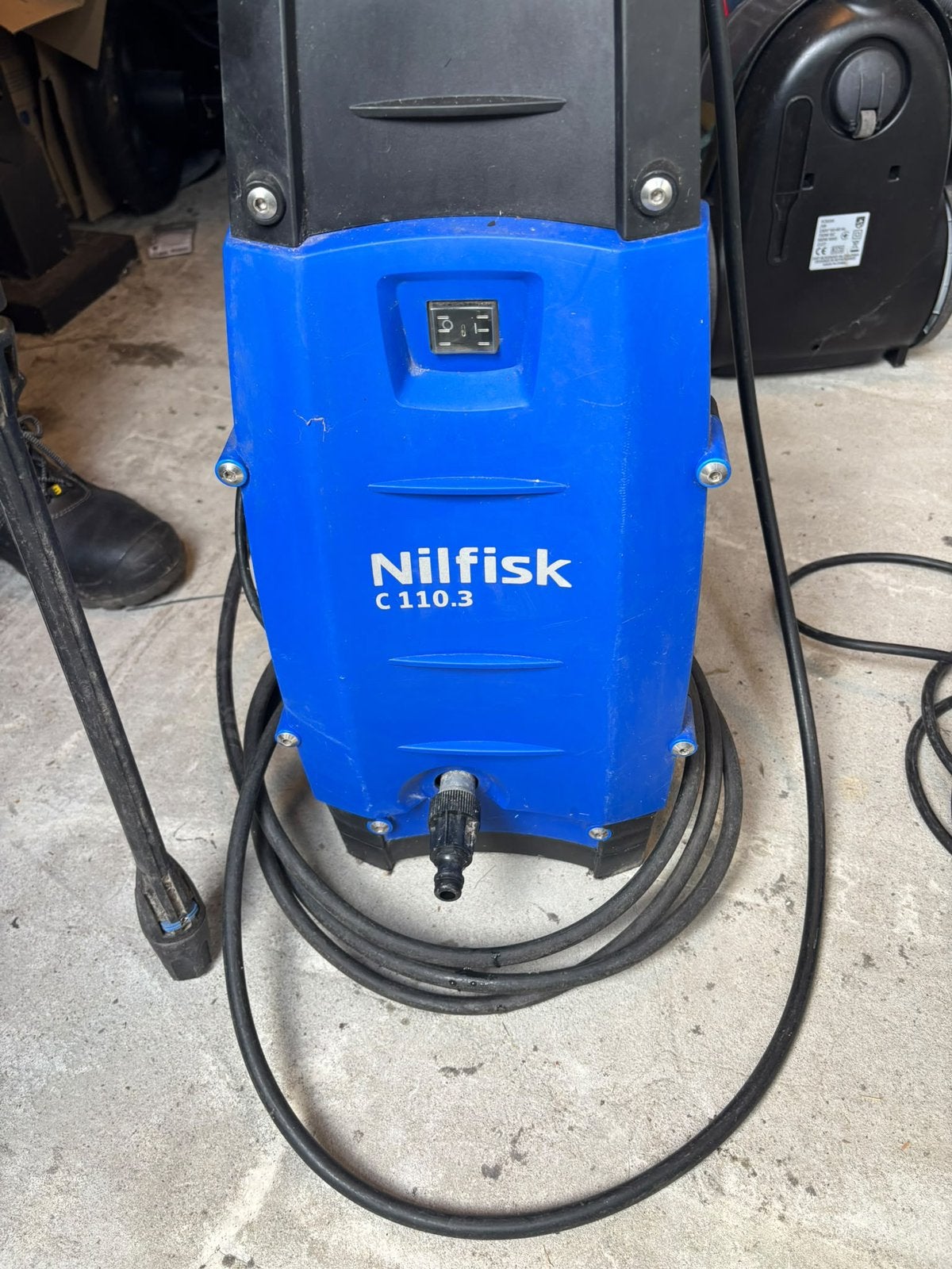 Nilfisk - hogedrukreiniger, Ophalen, Gebruikt, Elektrisch