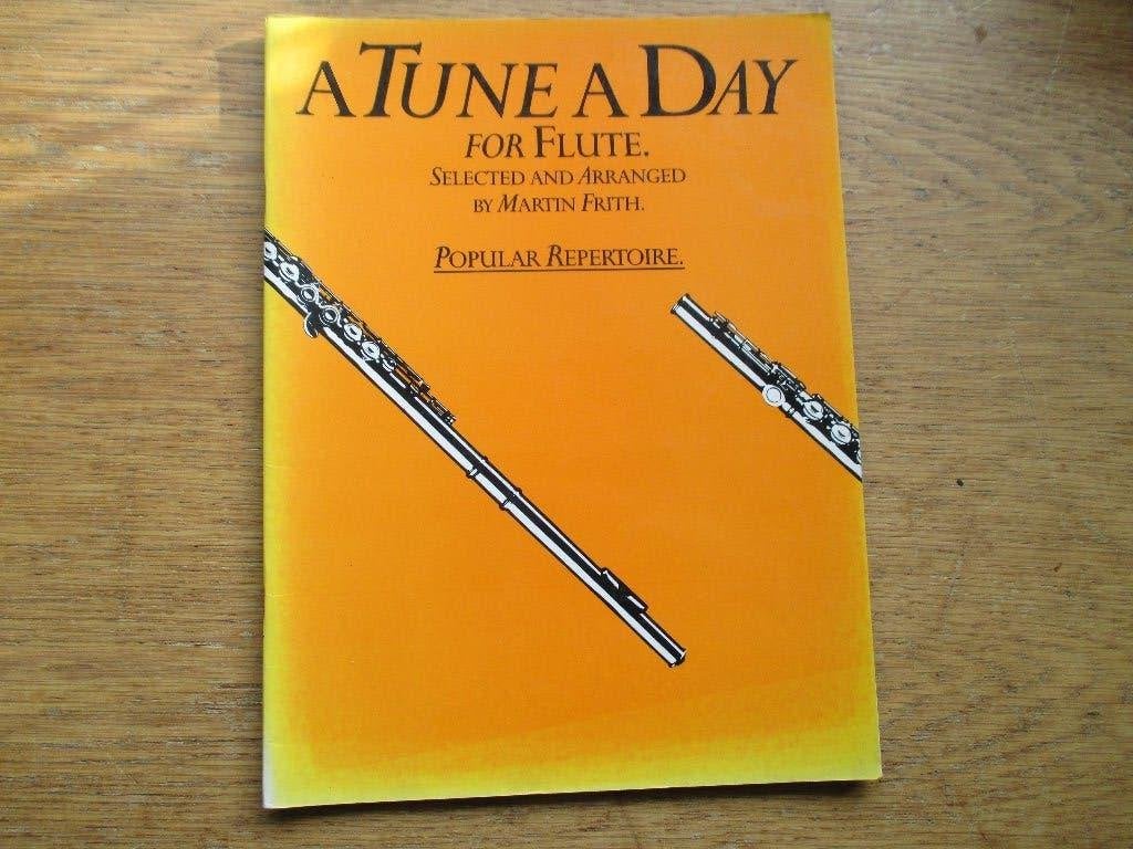 A tune a day for flute - martin frith - voor dwarsfluit, Gebruikt, Les of Cursus, Dwarsfluit of Piccolo, Ophalen of Verzenden