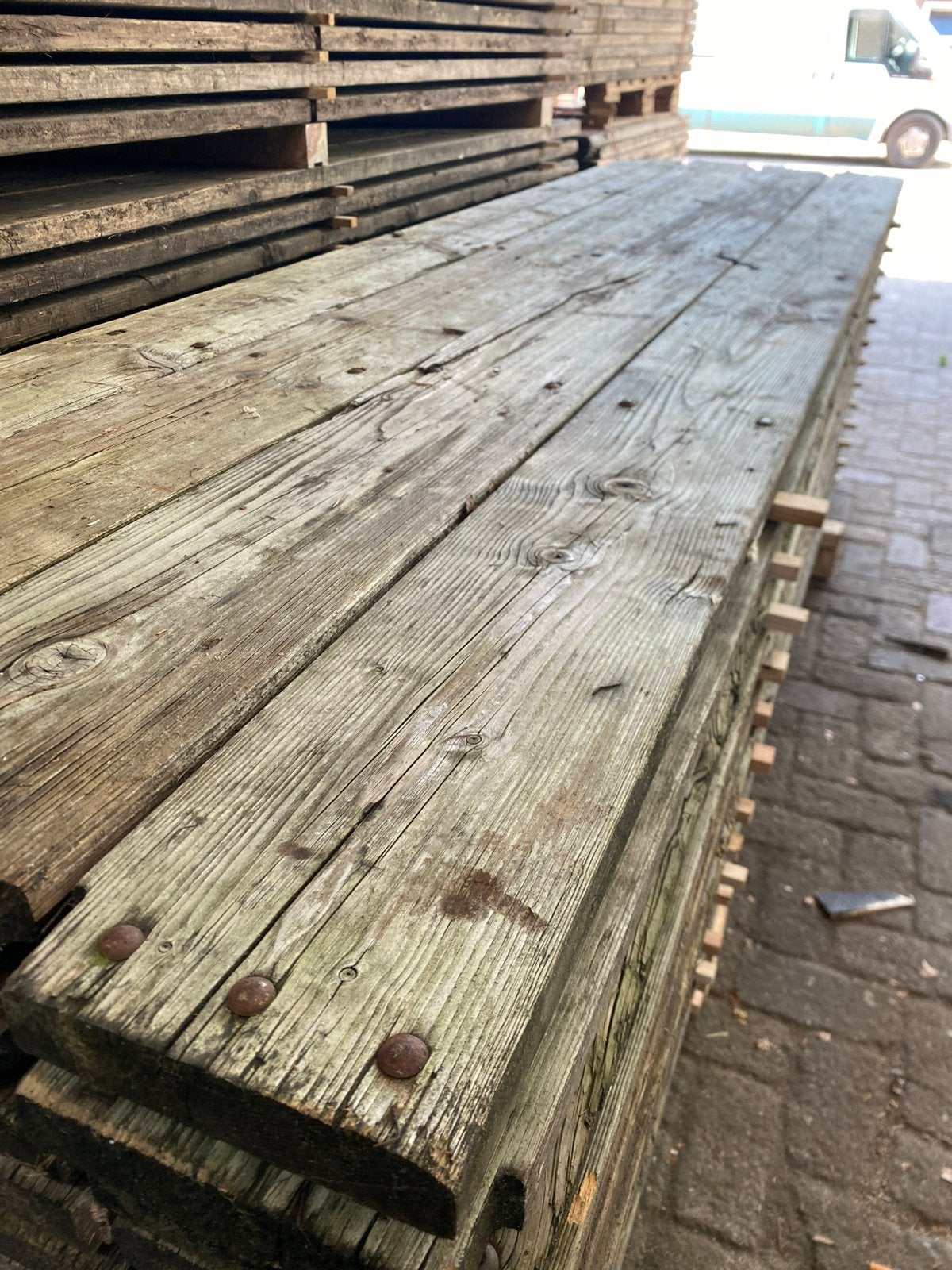 Oude planken, Ophalen, Zo goed als nieuw, 250 cm of meer, Planken