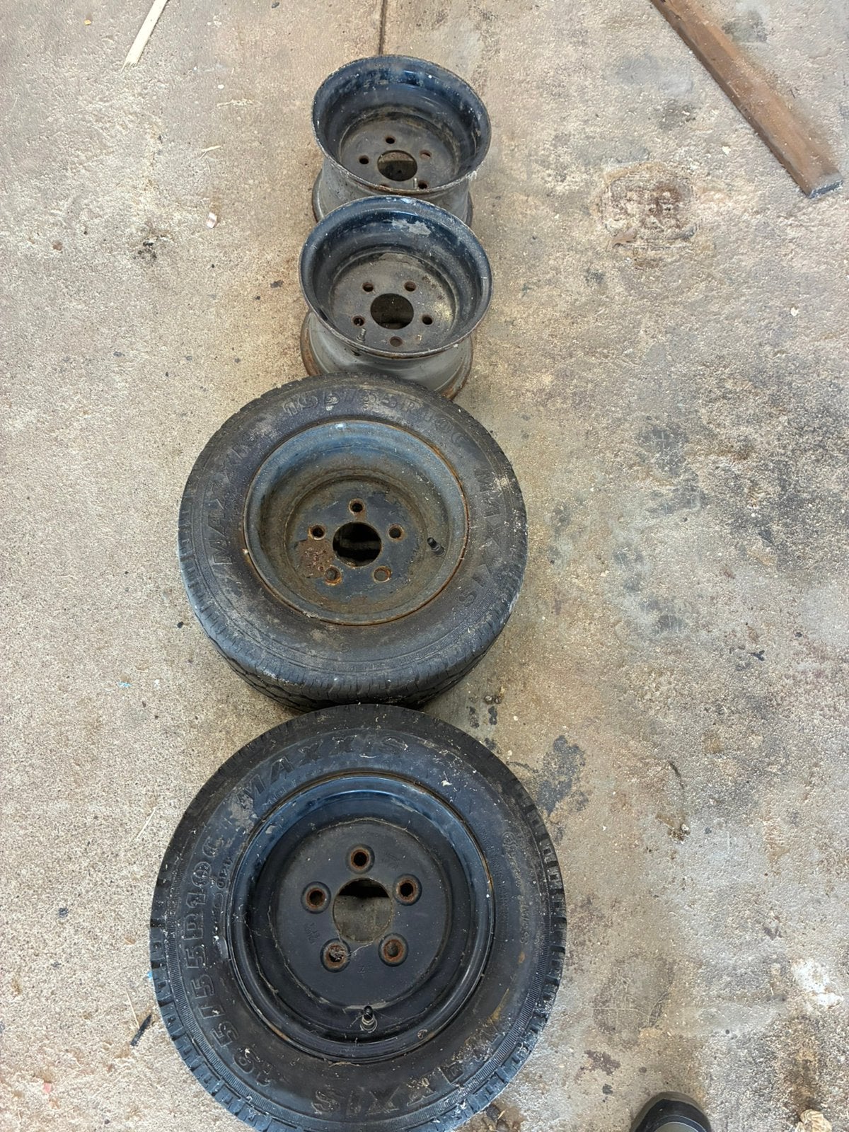 Aanhanger/trailer velgen 10 inch, Ophalen, Gebruikt
