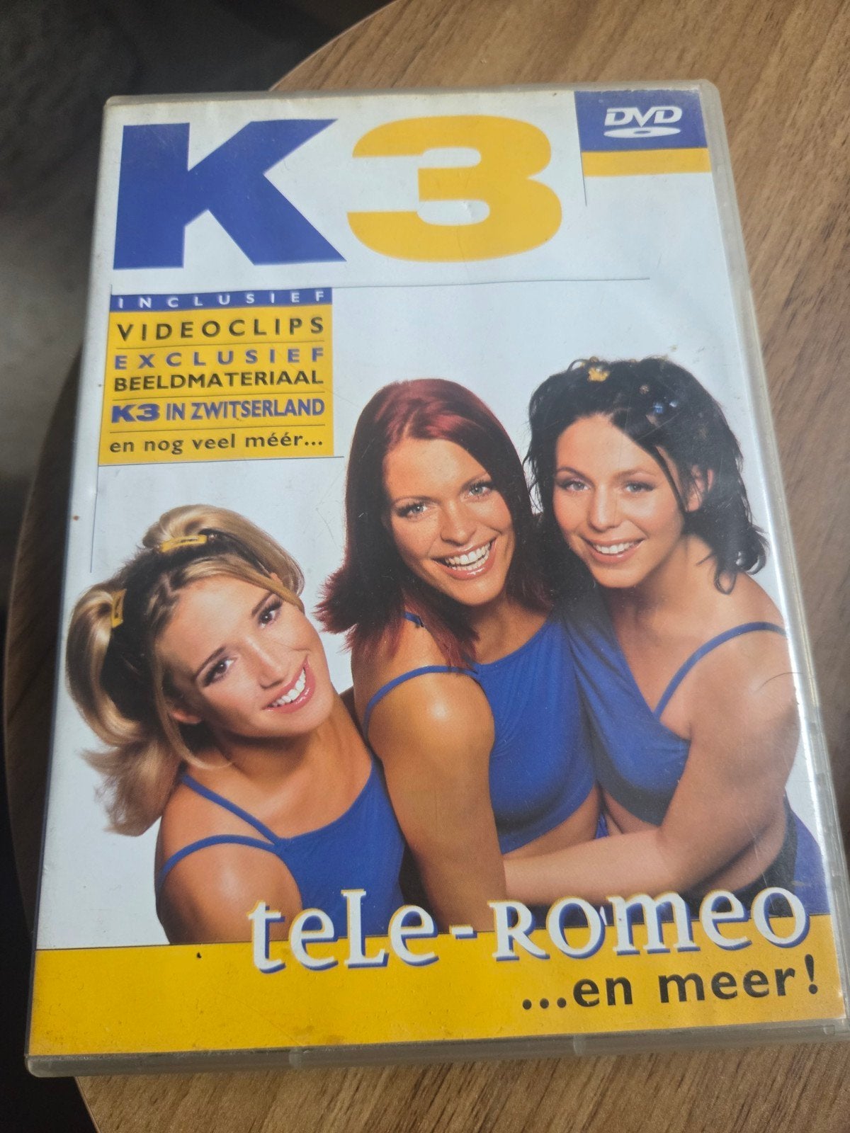 K3 Tele-Romeo ...en meer! DVD - Inclusief videoclips, Gebruikt, Inclusief doosje, Alle leeftijden, Nederlands