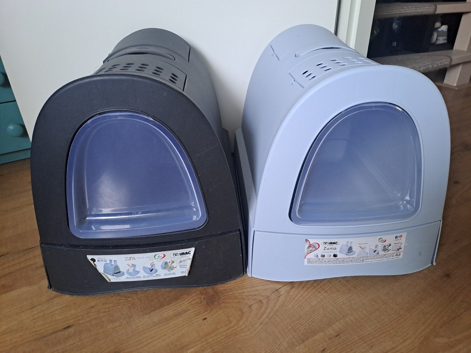 kattenbakken, Ophalen, Gebruikt, Gesloten