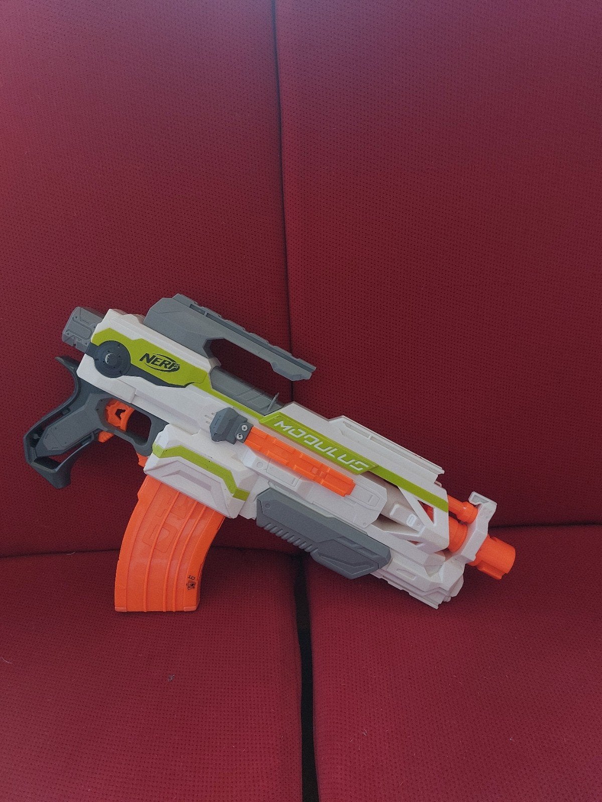 Nerf Modulus Elektrisch met 6 Toevoegingen, Ophalen of Verzenden, Gebruikt