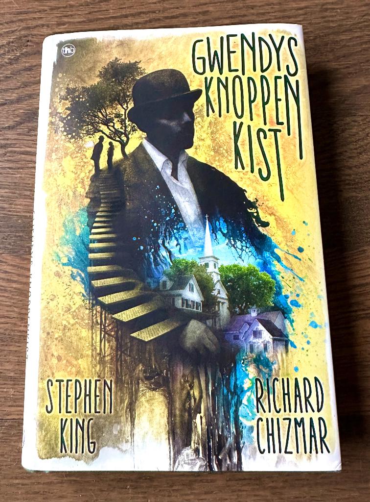 Stephen king R. Chizmar Gwendys Knoppen Kist boek spannend, Verzenden