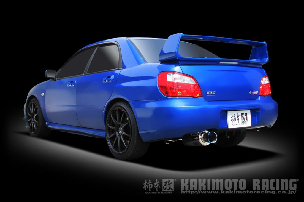 Kakimoto Regu.06&R uitlaatsysteem - Impreza WRX STI 01-07, Ophalen of Verzenden