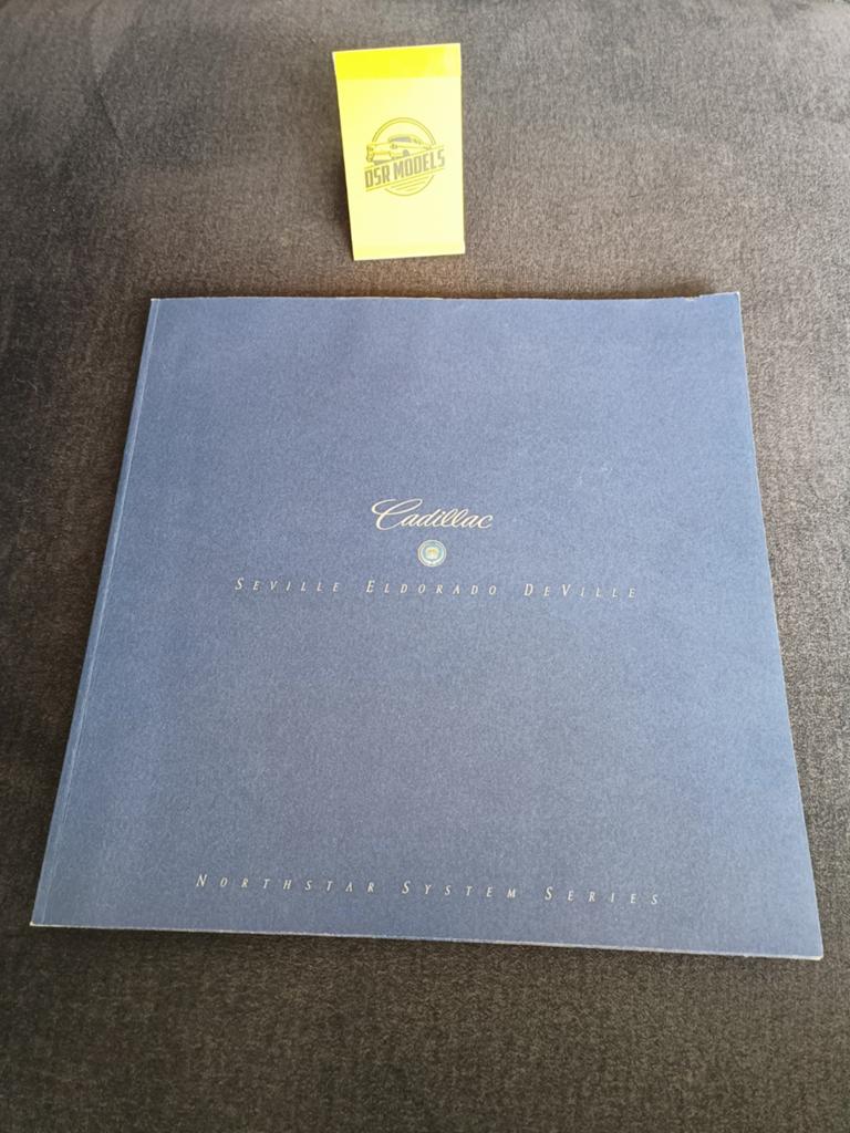 Dealer brochure 1997 Cadillac Seville Eldorado Deville, Boeken, Auto's | Boeken, Ophalen of Verzenden, Zo goed als nieuw, Overige merken