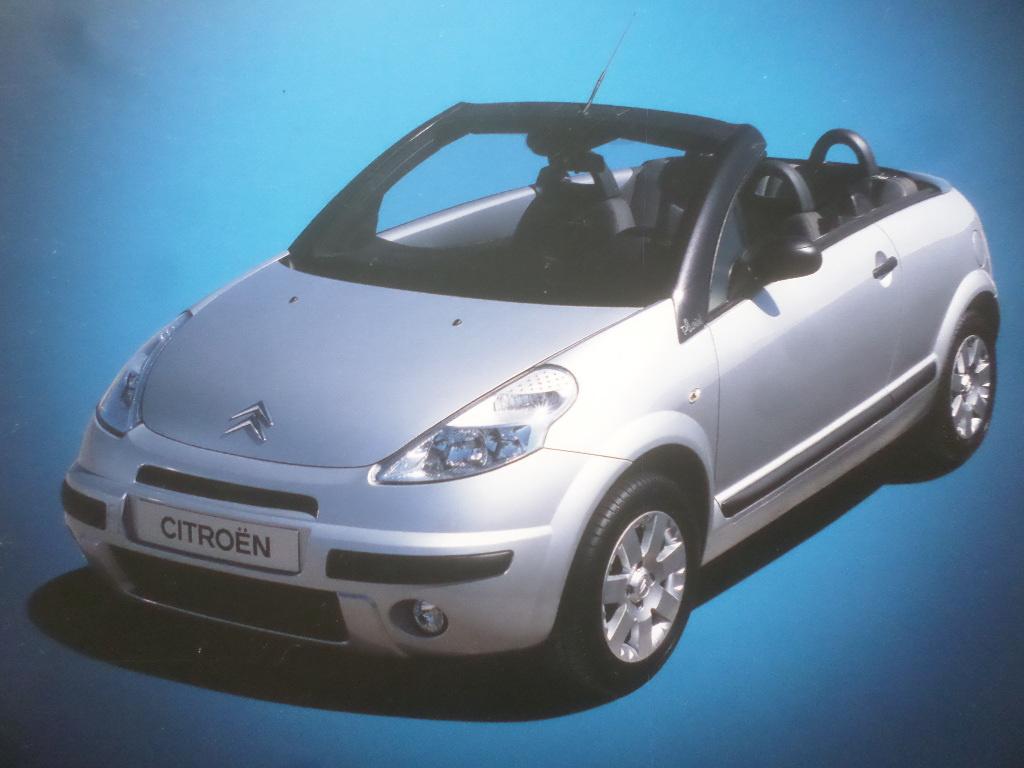 Citroën C3 Pluriel 2003 Brochure, Ophalen of Verzenden, Zo goed als nieuw, Citroën