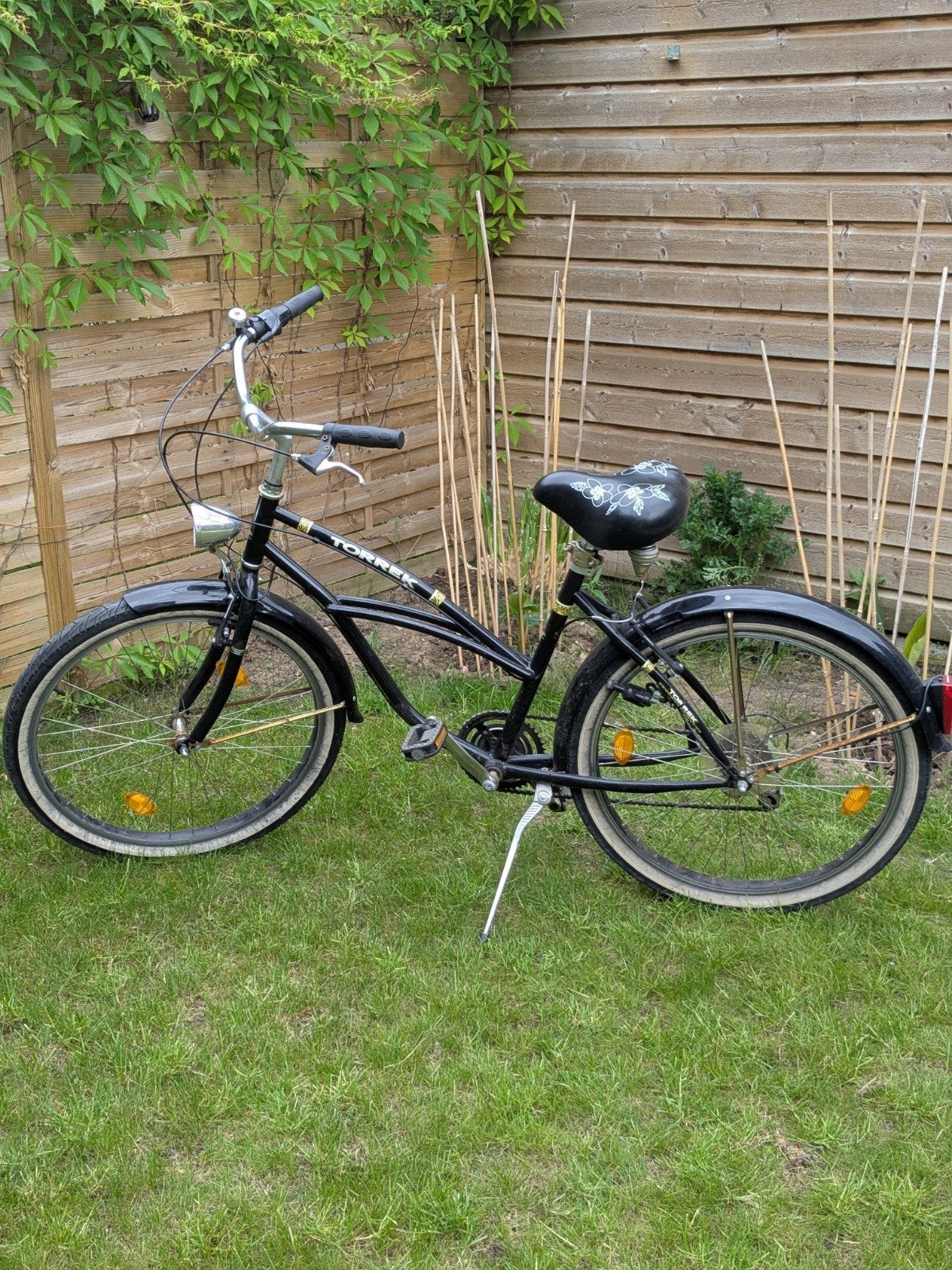 Torrek Damesfiets - Zwart, Gebruikt, Terugtraprem, Gebruikt, Versnellingen, 50 tot 53 cm