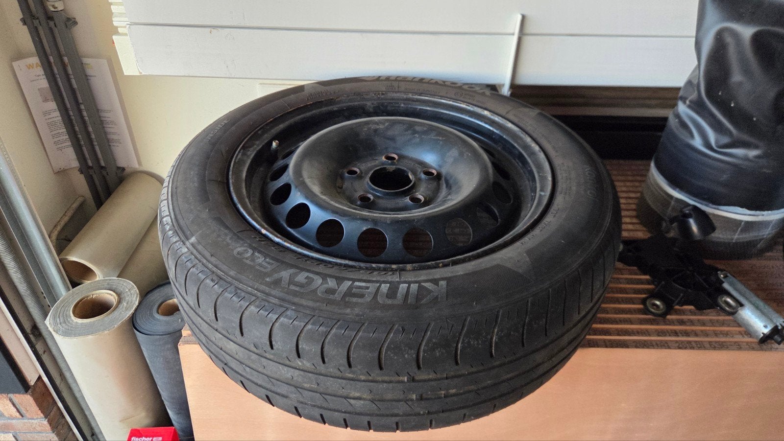 Reservewiel/wiel 15 icnhl afkomstig van een Vw golf 4, Ophalen, Gebruikt, Volkswagen