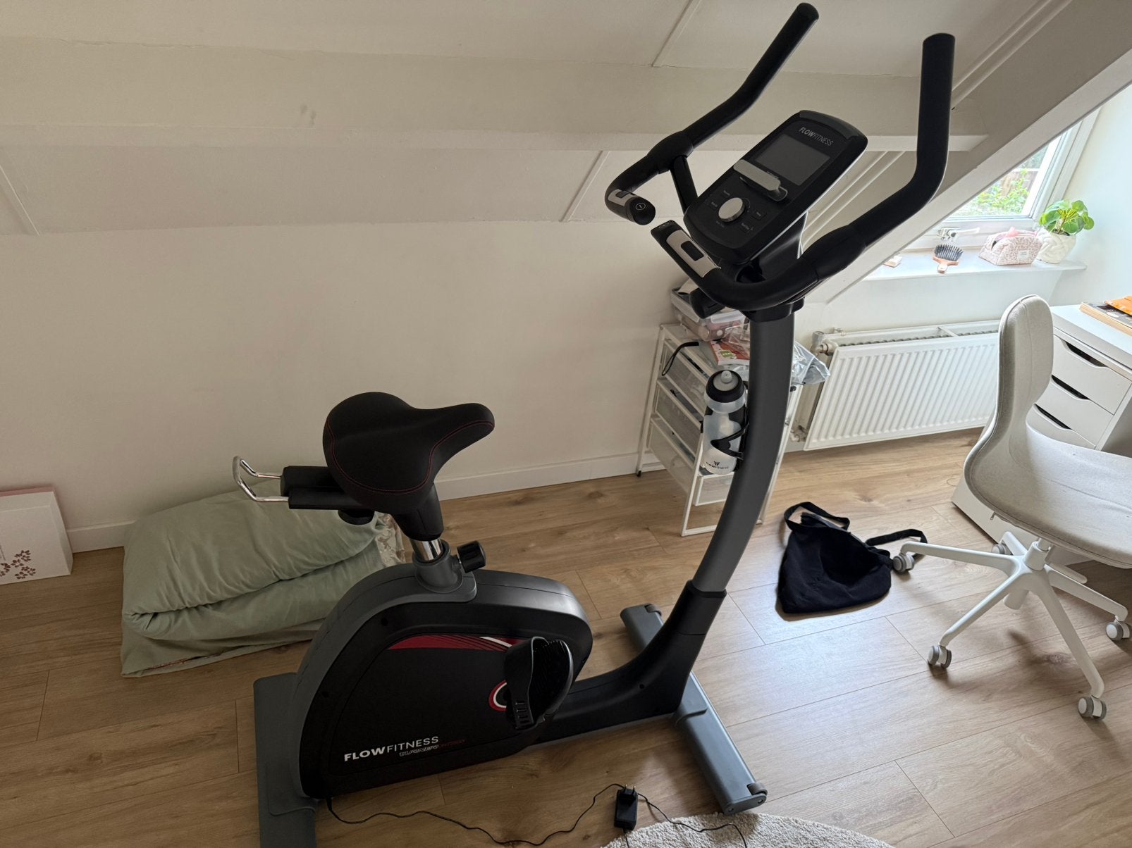 Flow Fitness Turner DHT2500i zgan, Ophalen, Zo goed als nieuw, Metaal, Stoelfiets