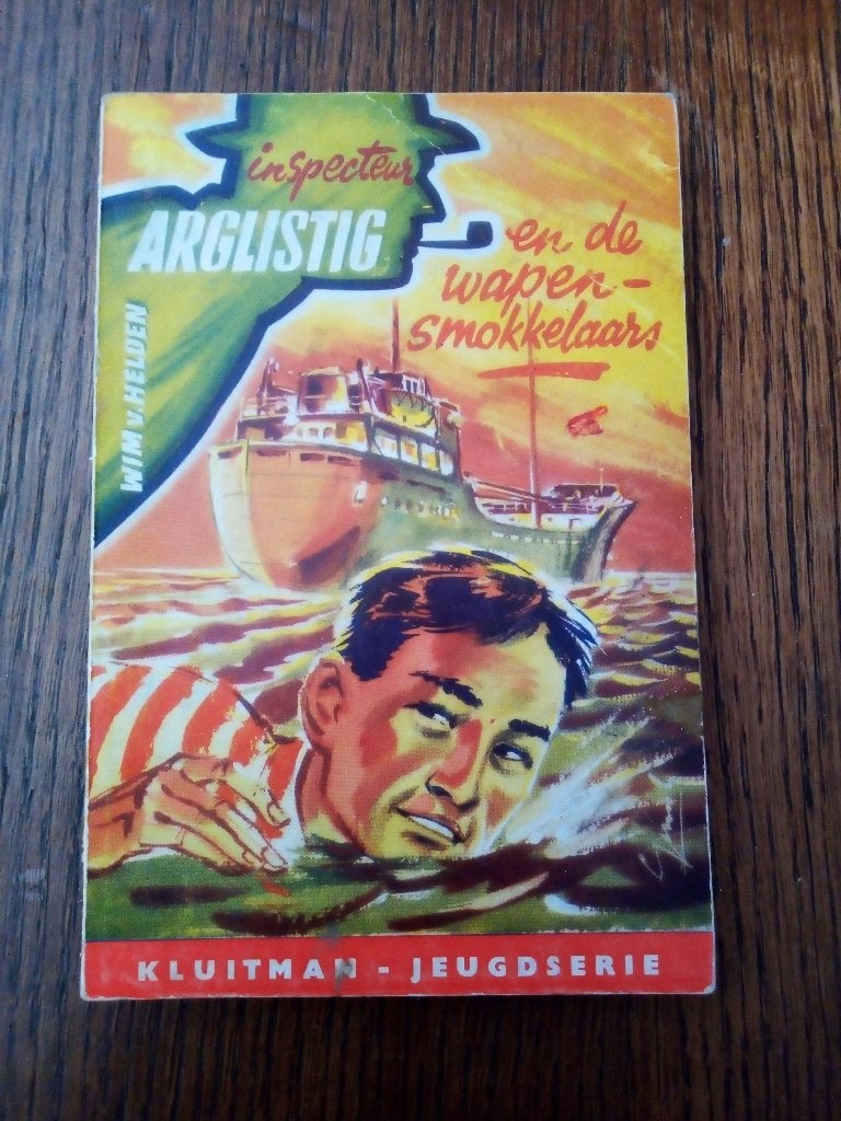 vintage- inspecteur arglistig en wapensmokelaars-W.V.Helden, Ophalen of Verzenden, Gelezen, Wim van Helden