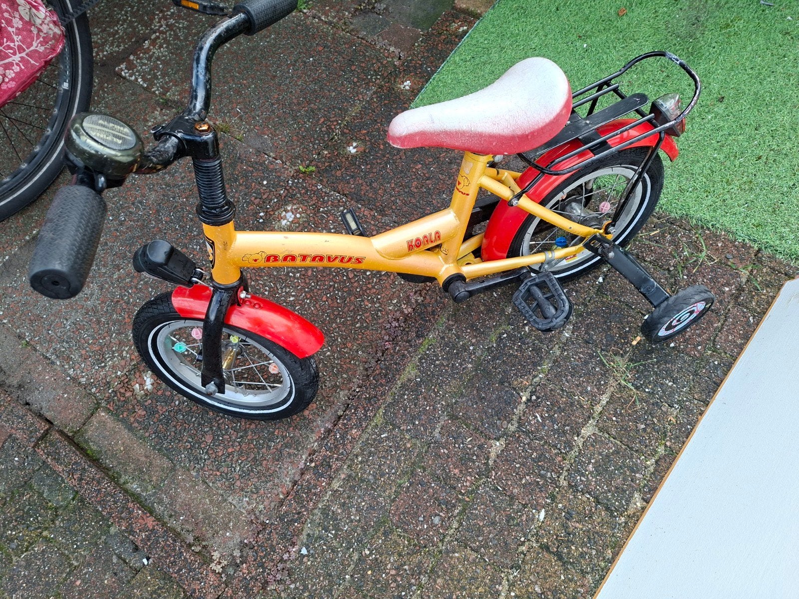 Batavus Koala kinderfiets met zijwieltjes