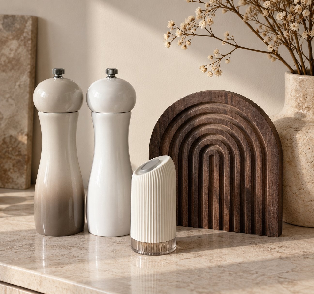 Scandinavische woonaccessoires set - 3 stuks (NIEUW), Huis en Inrichting, Hout, Meerkleurig, Nieuw, Ophalen of Verzenden