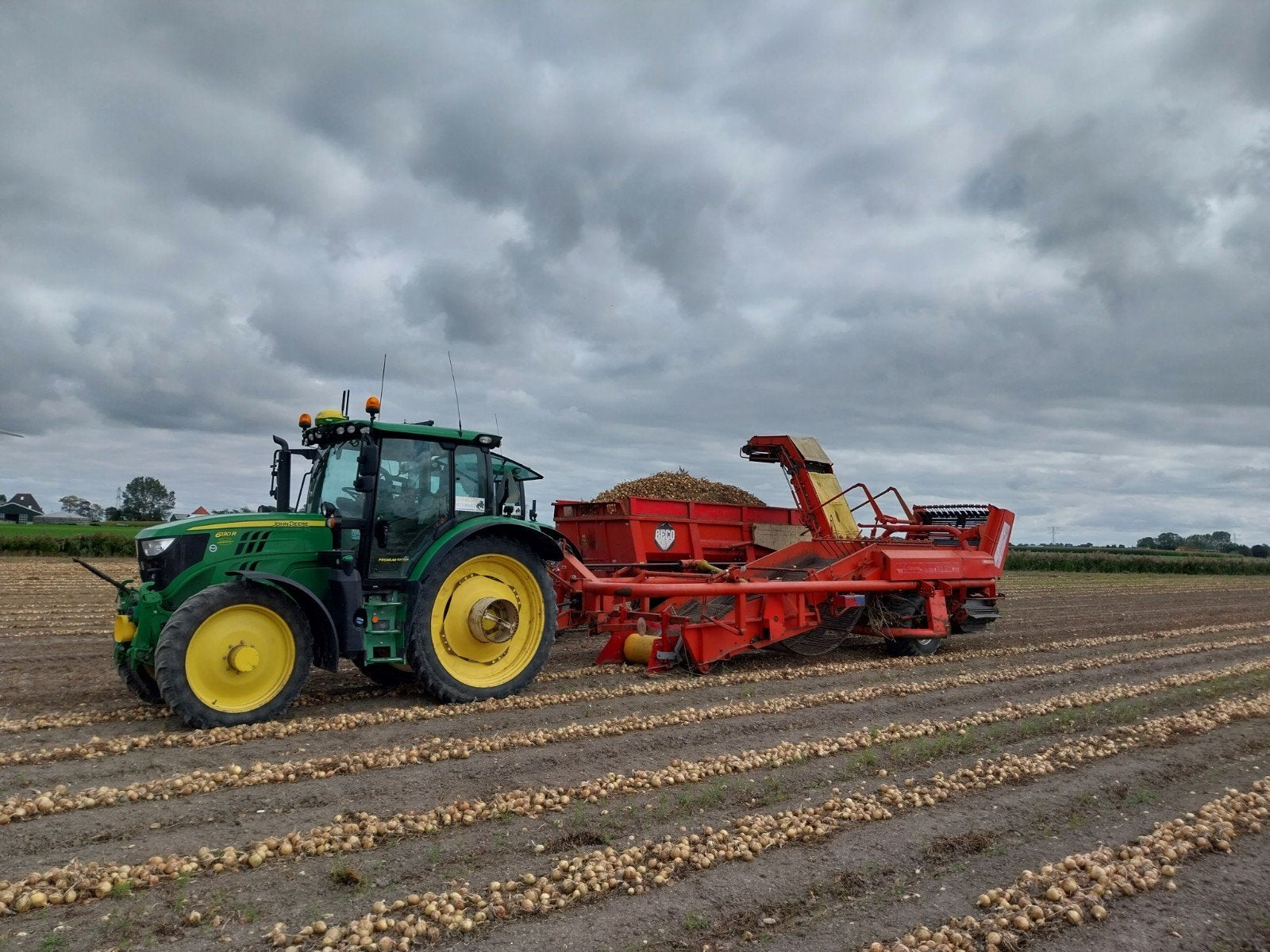Grimme DLS1500 wagenrooier, Ophalen, Grimme, Aardappeltechniek, Akkerbouw