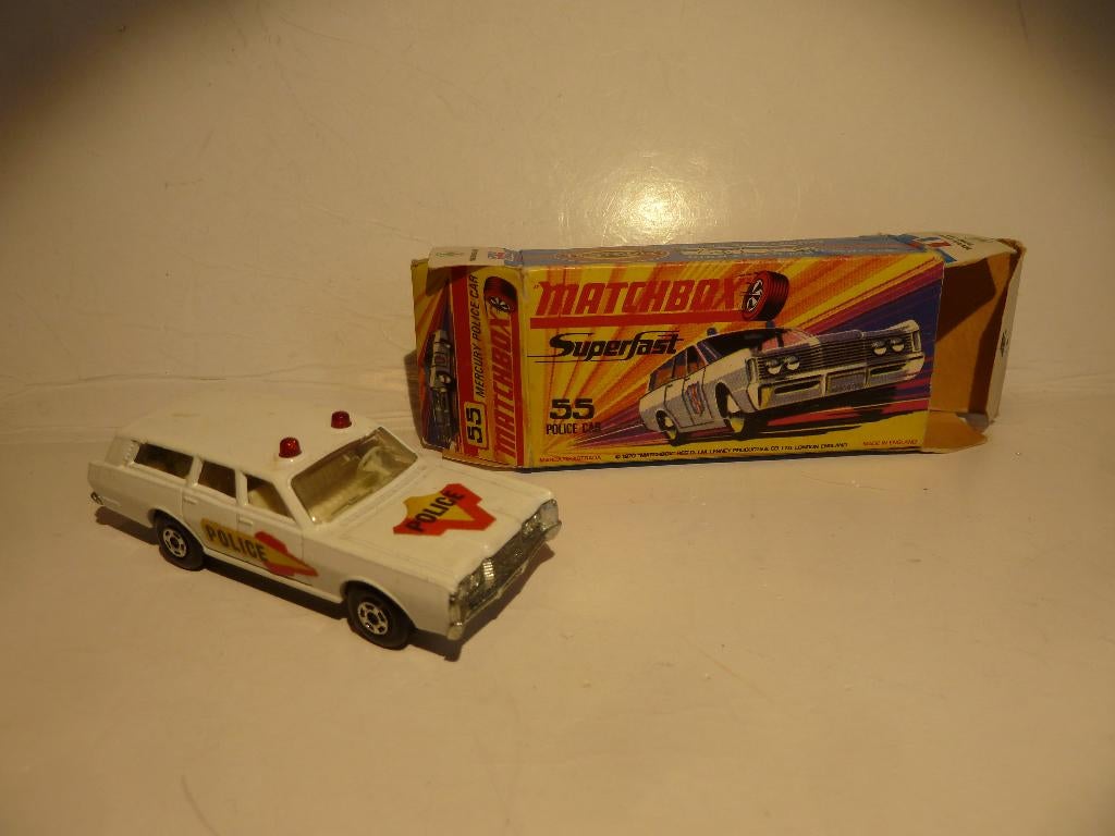 MATCHBOX "'SUPERFAST"" 55  MERCURY POLICE CAR, Ophalen of Verzenden, Nieuw, Auto