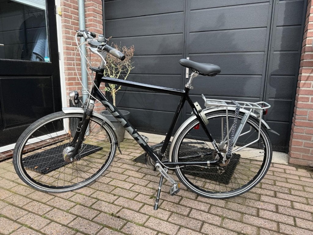 Giant herenfiets, Ophalen, 28 inch, Gebruikt, Vering