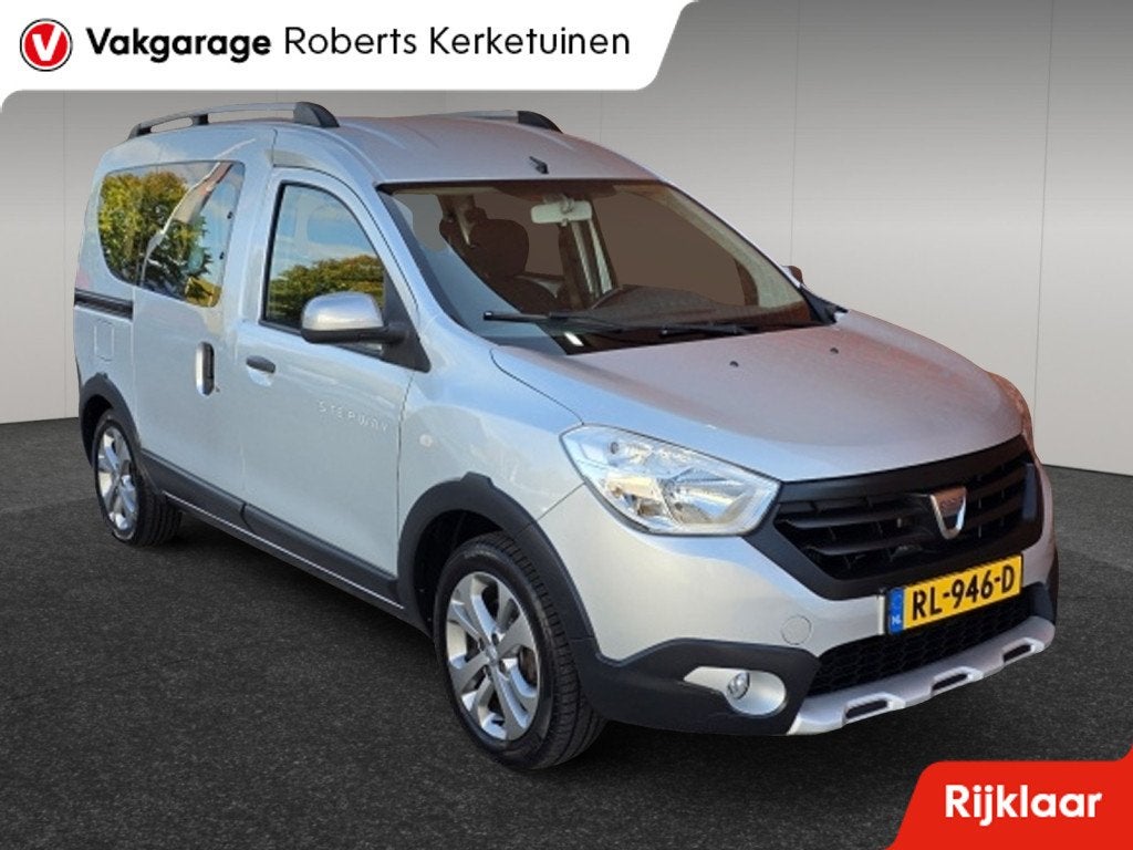 Dacia Dokker 1.2 TCe Ambiance Stepway 115PK LPG-G3 Airco Tre, Auto's, Keurmerk '100% Onderhouden', Stof, Gebruikt, Euro 6