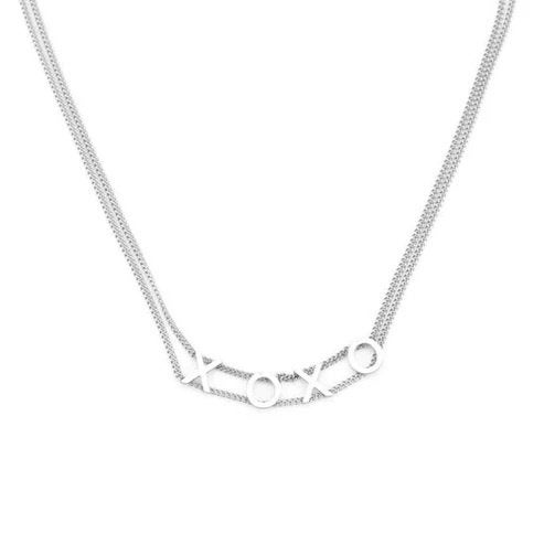 Ketting XOXO - Zilver, Overige materialen, Info@medase.nl, Medase, Nieuw