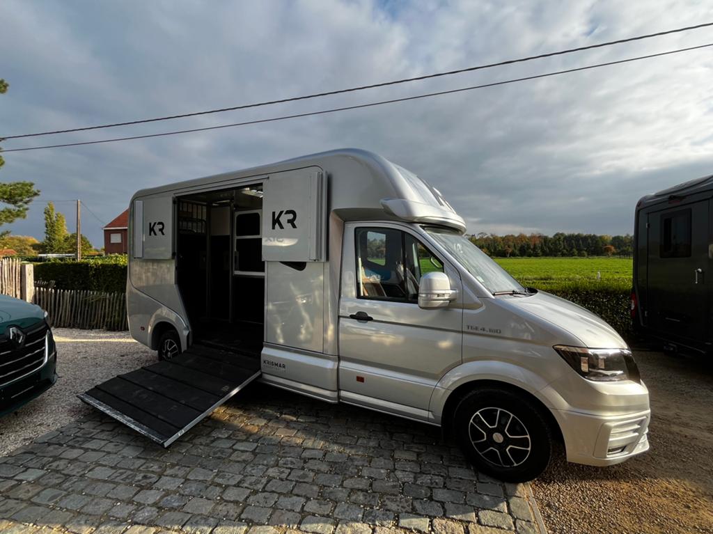 Mooie krismar MAN 15000km!!!! Garantie 1 JAAR!!paardenwagen, Ophalen, Aluminium, Overige typen