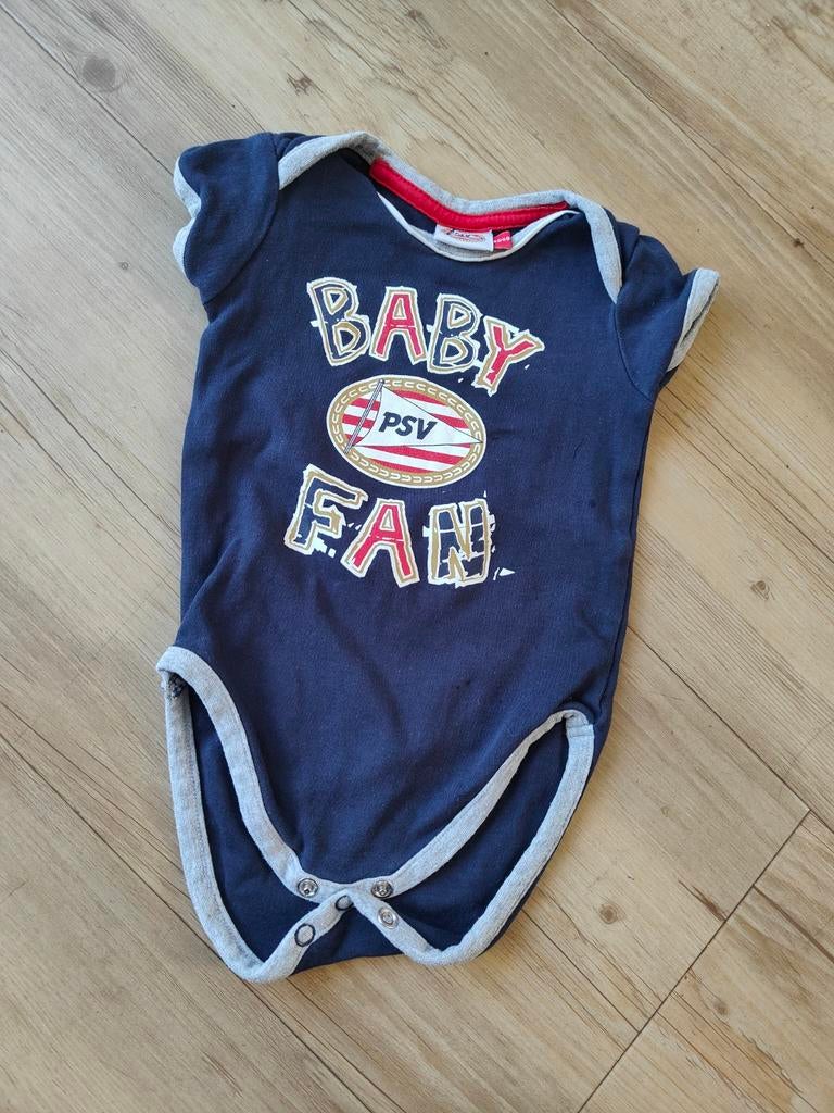 PSV Rompertje Maat 62/68 - Baby Fan, Nacht- of Onderkleding, Gebruikt, Jongetje of Meisje, Ophalen of Verzenden