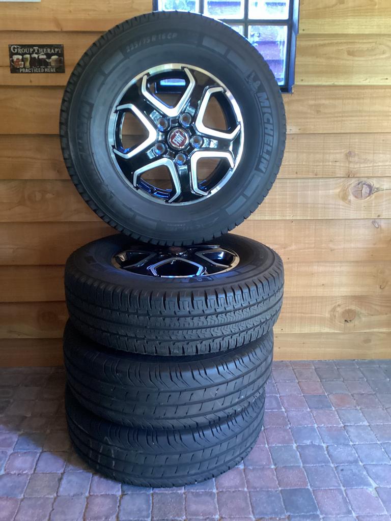 16 inch fiat camper velgen, Auto-onderdelen, Banden en Velgen, Ophalen, Bestelwagen, 16 inch, Zomerbanden
