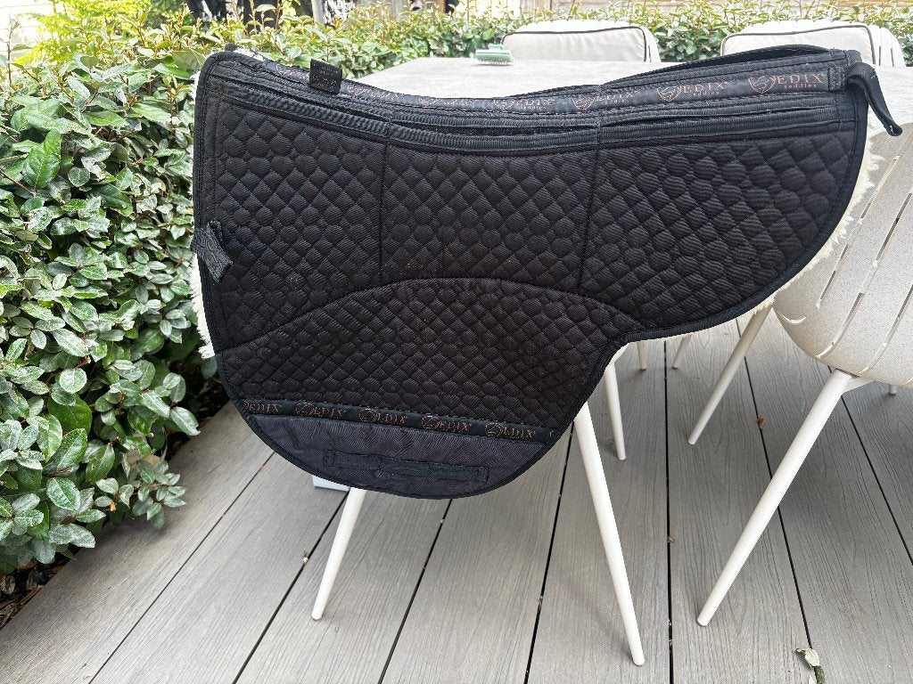 EDIX onderlegger Merino bont - Edix pad - Edix dekje, Full (L), Ophalen of Verzenden, Zo goed als nieuw, Zwart