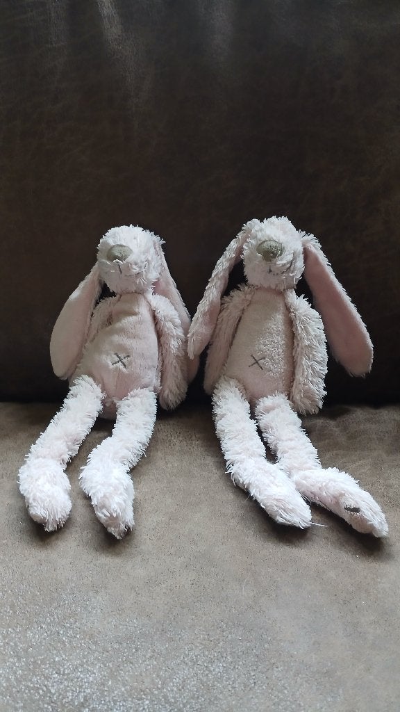 2x HAPPY HORSE KNUFFELS ROSE, Ophalen of Verzenden, Zo goed als nieuw, Overige typen