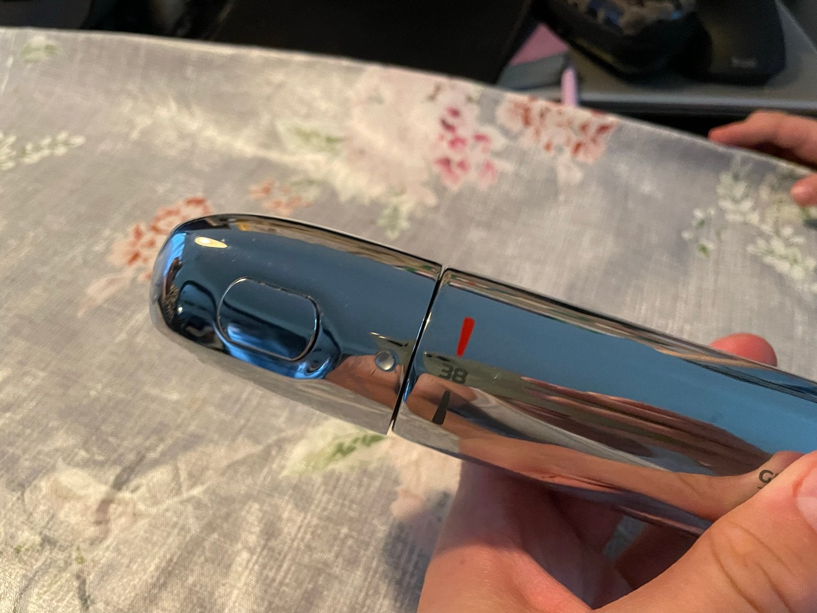 Grohe Douchekraan Thermostatisch 120mm, Verzenden, Zo goed als nieuw, Chroom, Kraan