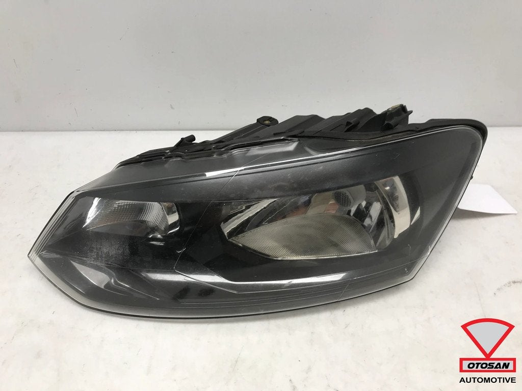 VW Polo 6R 6C Halogeen Koplamp Links Origineel! 6R1941015E, Auto-onderdelen, Verlichting, Gebruikt, Volkswagen, Volkswagen AG