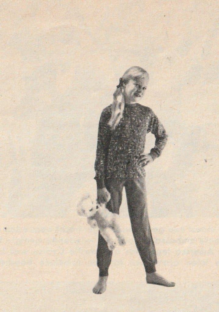 Retro reclame 1964 Koala Neede kinder pyjama's kindje & beer, Verzenden, Overige typen
