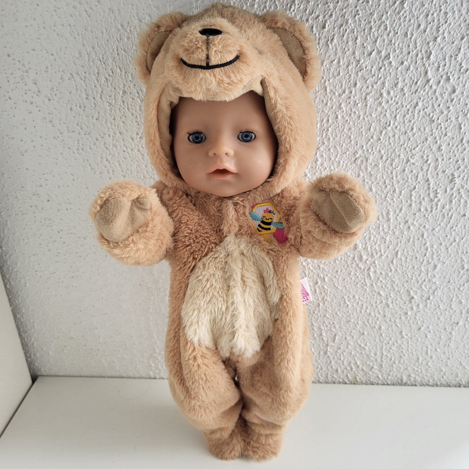 Baby Born kleertjes Box Berenpakje Babyborn Excl.pop, Kinderen en Baby's, Speelgoed | Poppen, Ophalen of Verzenden, Zo goed als nieuw