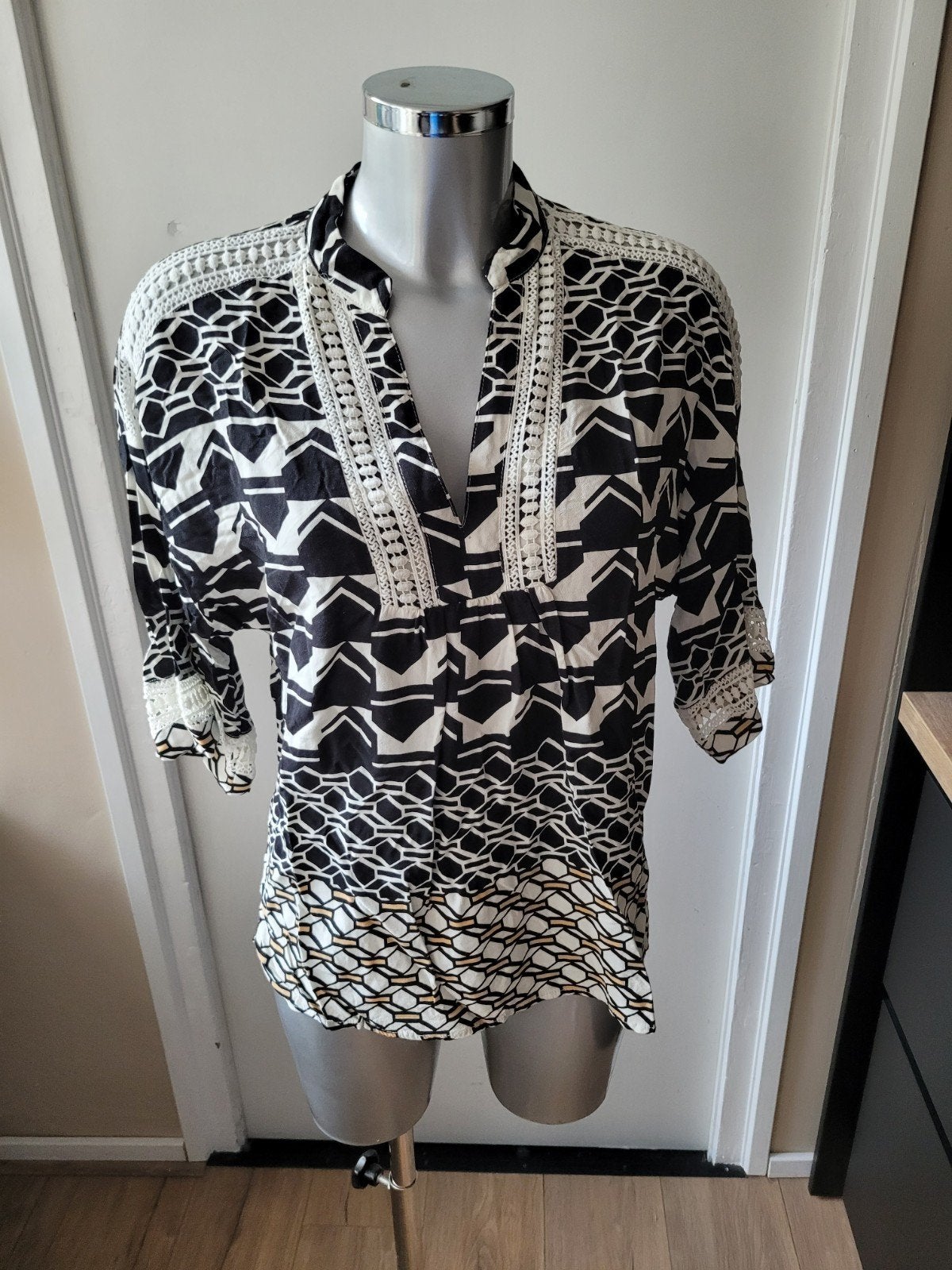 Super leuke Nukus blouse maat M, Nukus, Ophalen of Verzenden, Zo goed als nieuw, Maat 38/40 (M)