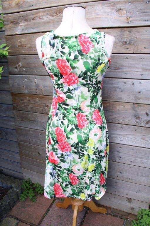 Zomerjurk gebloemd Fos Amsterdam mt M Vaste prijs, Kleding | Dames, Maat 38/40 (M), Meerkleurig, FOS Amsterdam, Ophalen of Verzenden