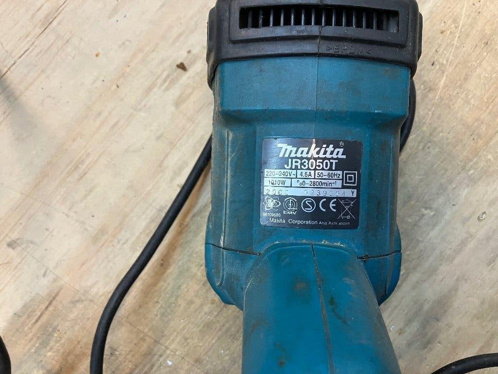 makita reciprozaag, metabo decoupeerzaag 230V, Gebruikt, 70 mm of meer, 600 tot 1200 watt, Ophalen of Verzenden