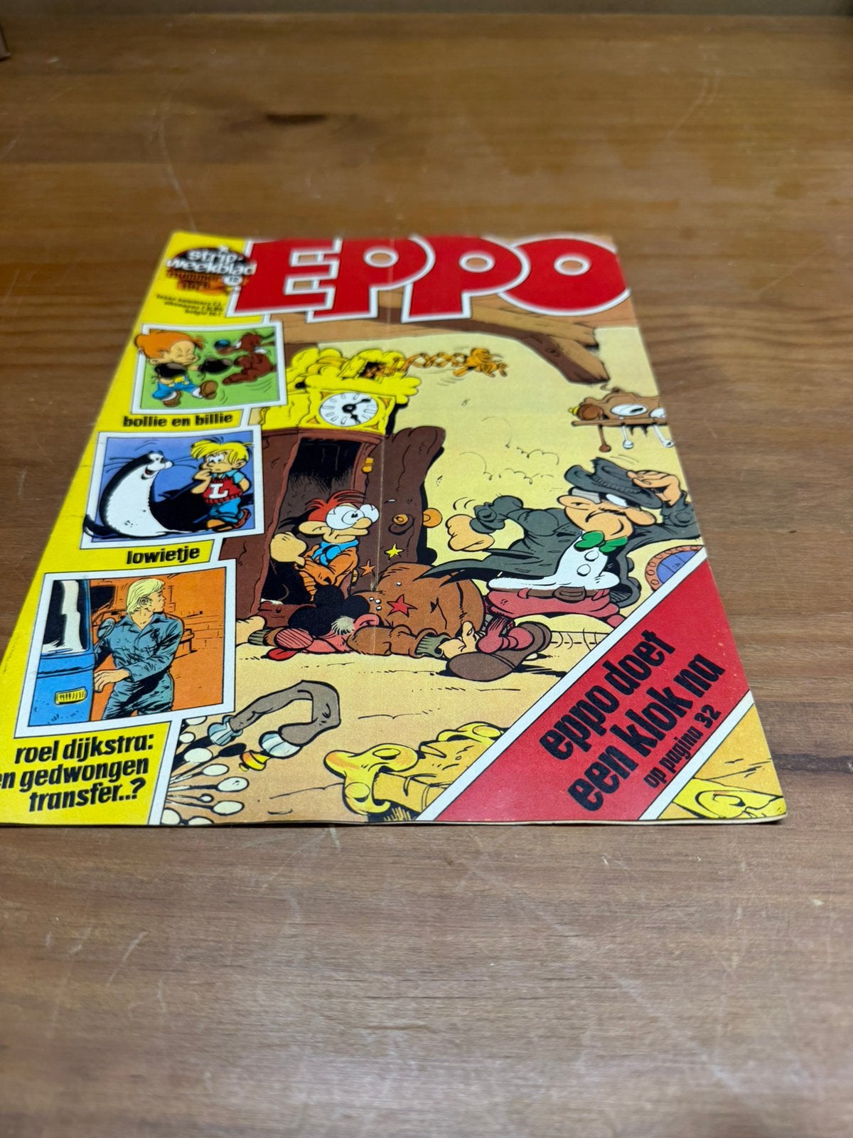 Eppo stripweekblad nr 12 1976, Boeken, Europa, Ophalen of Verzenden, Zo goed als nieuw, Meerdere comics