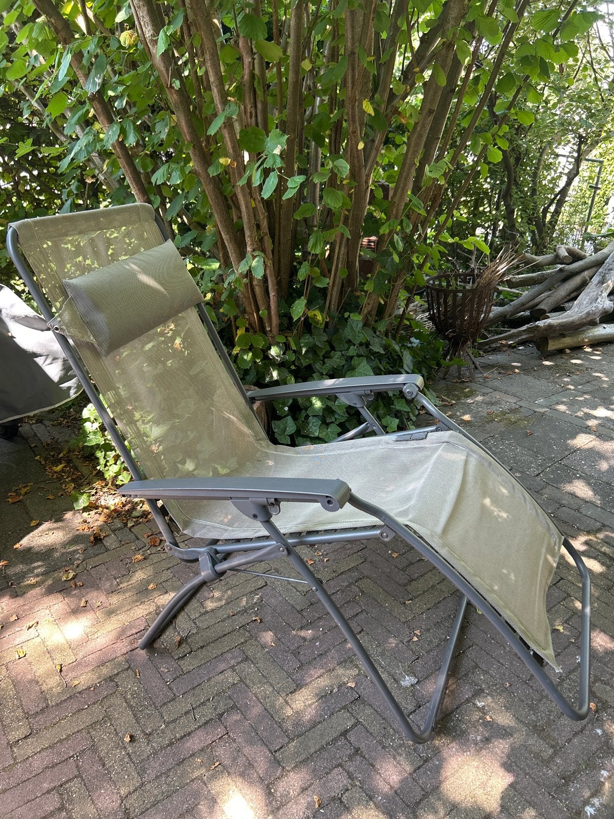 Lafuma Mobilier verstelbare relaxstoel, Ophalen, Gebruikt, Textileen, Verstelbaar