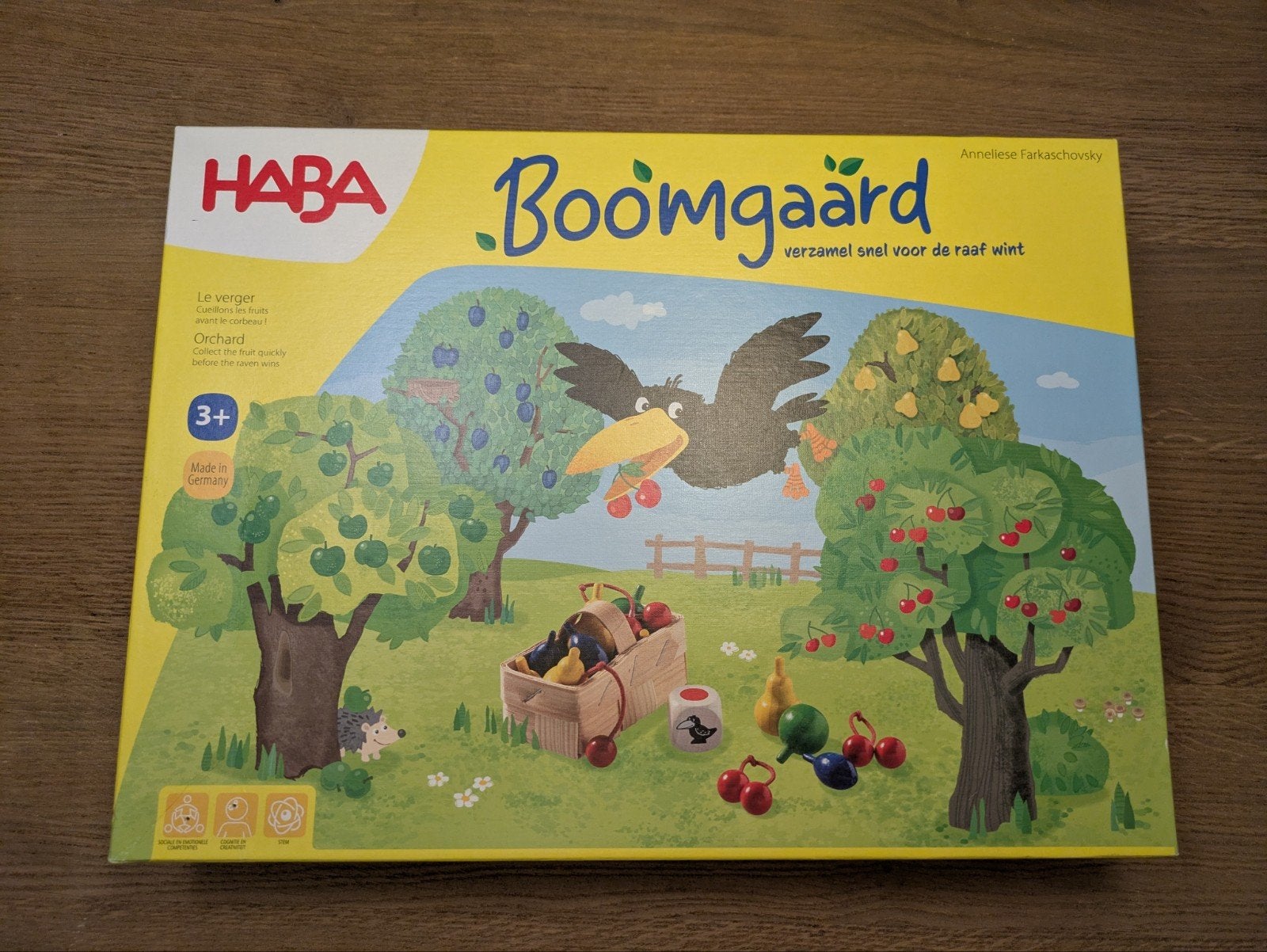 Bordspel Boomgaard HABA, Een of twee spelers, Ophalen, Gebruikt, HABA