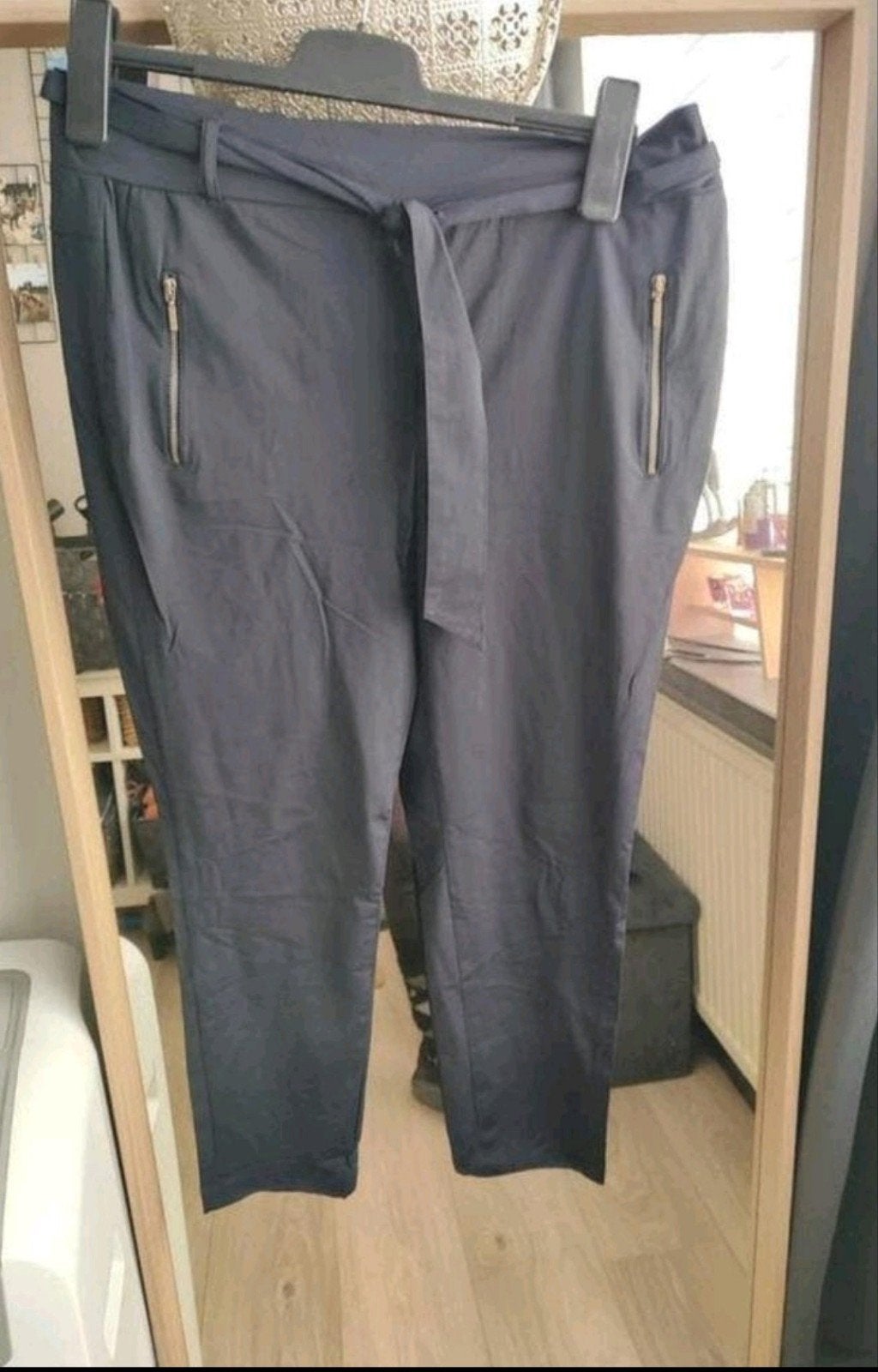 Elvira travelstof blauw 40, Maat 38/40 (M), Blauw, Ophalen of Verzenden, Zo goed als nieuw