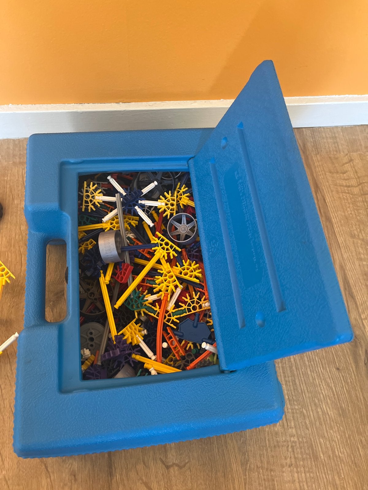 Grote K'nex koffer - Goede staat en kwaliteit, Ophalen, Zo goed als nieuw, K'nex