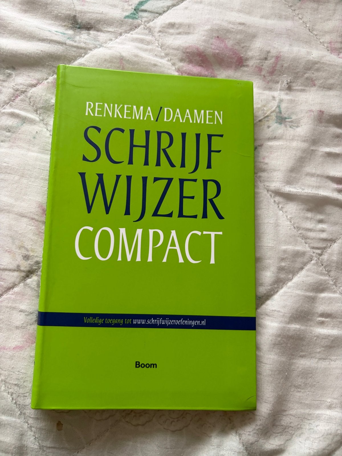 Schrijf Wijzer Compact - Renkema/Daamen, Ophalen of Verzenden, Alpha, Zo goed als nieuw, HBO