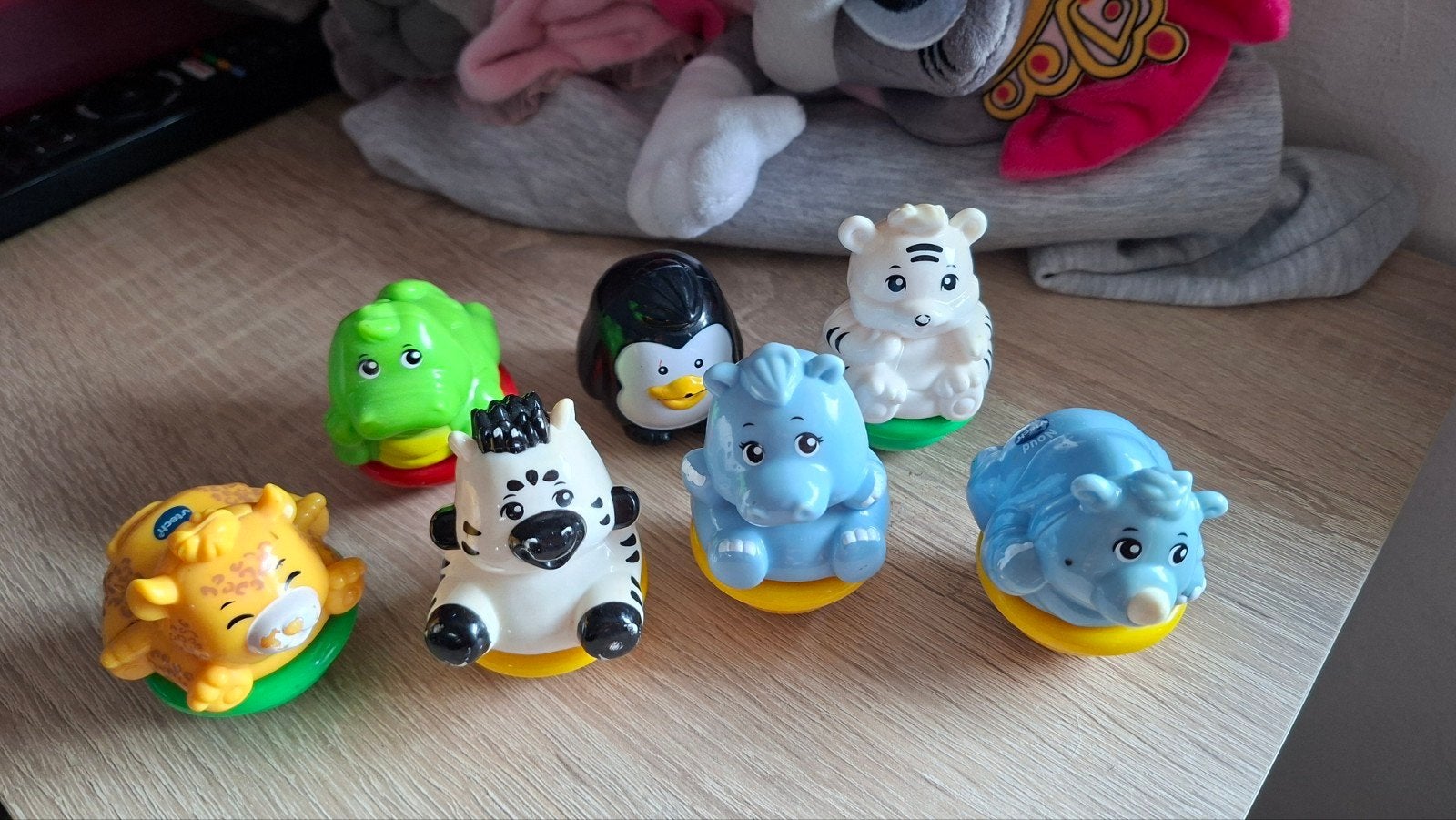 Tuimeldiertjes VTech, Ophalen