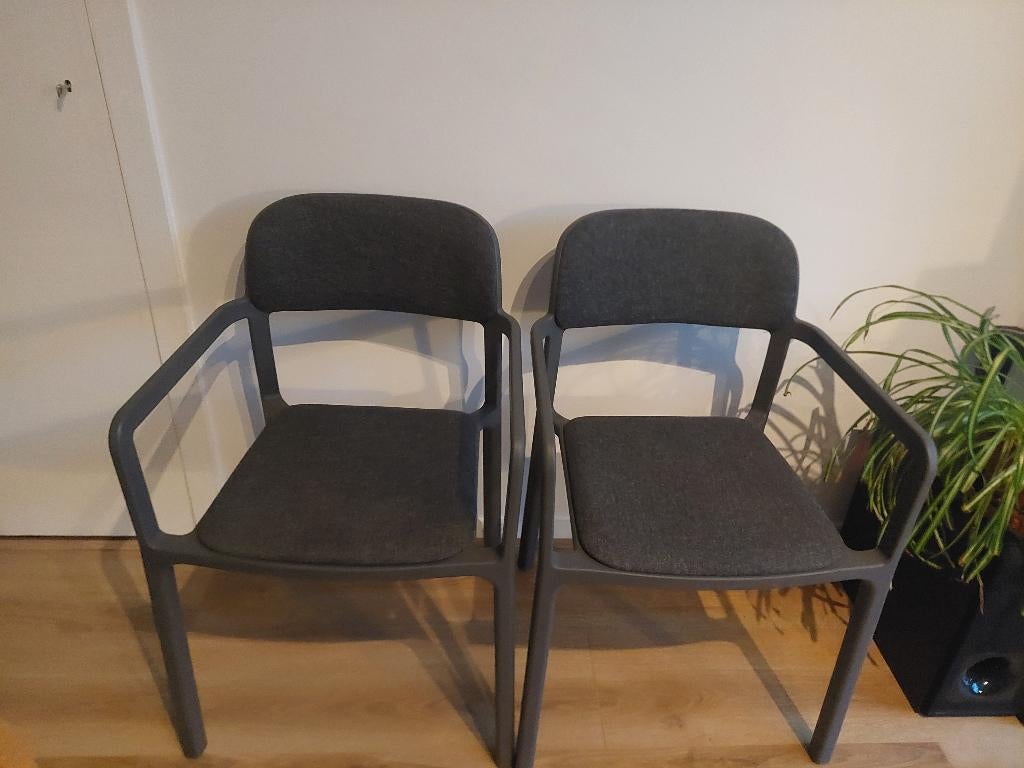 2x stoelen Ypperlig Hay Ikea, Ophalen, Stof, Twee, Zo goed als nieuw